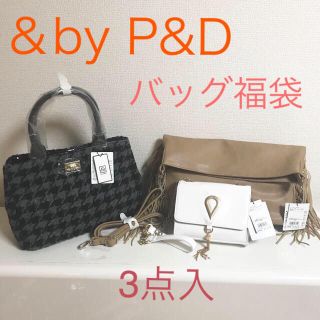 アンドバイピーアンドディー(&byP&D)のアンドバイ　ピンキーアンドダイアン　バッグ3点セット　自作福袋(ショルダーバッグ)