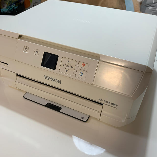 EPSON(エプソン)のエプソン　プリンター　EP-707A wifi ジャンク　EPSON スマホ/家電/カメラのPC/タブレット(PC周辺機器)の商品写真