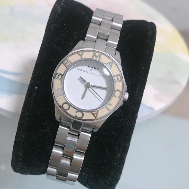 MARC BY MARC JACOBS(マークバイマークジェイコブス)の美品☆MARC BY MARCJACOBS 腕時計☆稼動品 レディースのファッション小物(腕時計)の商品写真