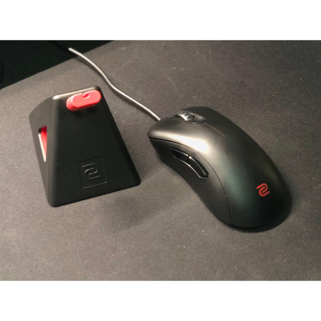 【動作確認済み】ベンキュー　BENQ マウス　ZOWIE EC2-B 赤色