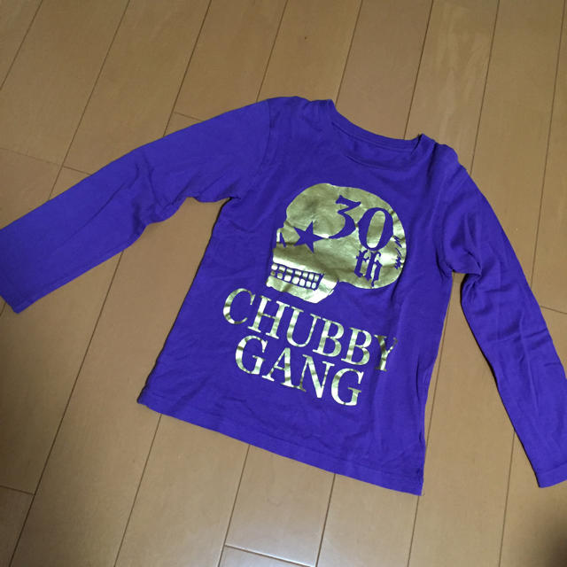 CHUBBYGANG(チャビーギャング)のチャビーギャング  紫  Tシャツ キッズ/ベビー/マタニティのキッズ服女の子用(90cm~)(Tシャツ/カットソー)の商品写真