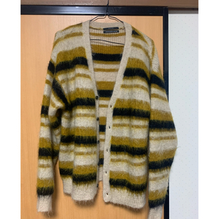アンユーズド(UNUSED)のUNUSED 5G border knit cardigan 2019aw(カーディガン)