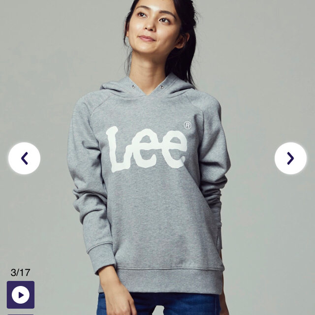 Lee(リー)のLeeレディースパーカー レディースのトップス(パーカー)の商品写真