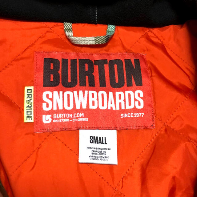 BURTON(バートン)の【やすら９１０様専用】スノーボードウエア　メンズ　BURTON スポーツ/アウトドアのスノーボード(ウエア/装備)の商品写真