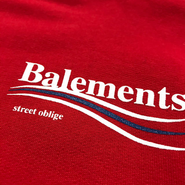 Balenciaga(バレンシアガ)のBalements ロゴパーカー　BALENCIAGA VETMENT メンズのトップス(パーカー)の商品写真