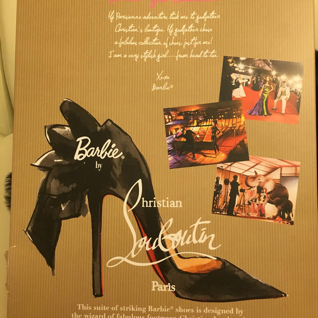 Christian Louboutin(クリスチャンルブタン)のLouboutin Ｘ Barbie キッズ/ベビー/マタニティのおもちゃ(ぬいぐるみ/人形)の商品写真