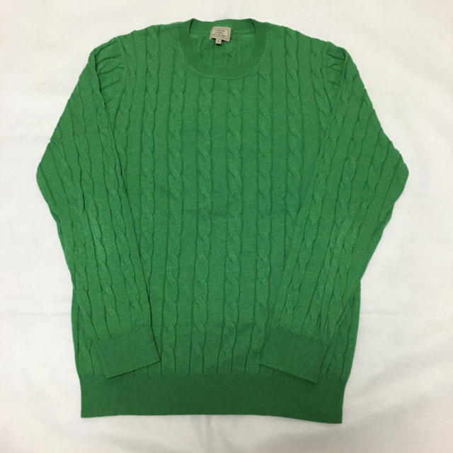 UNITED ARROWS green label relaxing(ユナイテッドアローズグリーンレーベルリラクシング)のグリーンレーベルリラクシング　セーター　緑 メンズのトップス(ニット/セーター)の商品写真