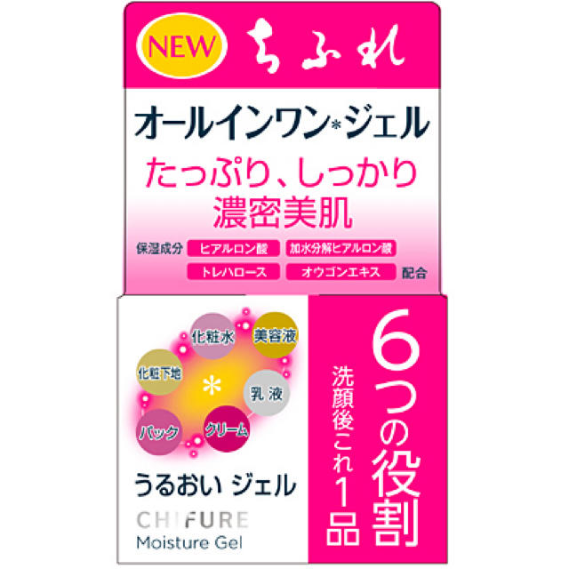 ちふれ化粧品(チフレケショウヒン)のちふれ化粧品 ちふれ うるおい ジェル 108g [スキンケア] 未使用　新品 コスメ/美容のスキンケア/基礎化粧品(オールインワン化粧品)の商品写真