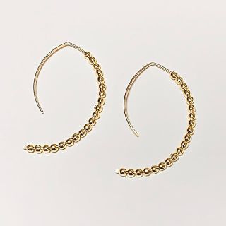 エテ(ete)のk14gold filled ミニゴールドバナナフックピアス(ピアス)