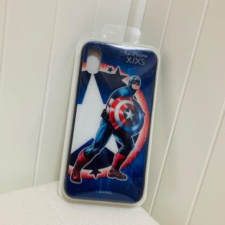 マーベル(MARVEL)のキャプテン アメリカ iPhone X XS ケース(iPhoneケース)