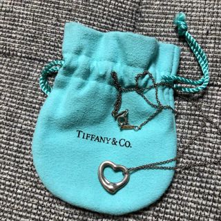 ティファニー(Tiffany & Co.)のオープンハート　ティファニー　(ネックレス)