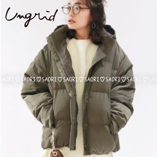 Ungrid(アングリッド)のungrid【新品タグ付】ボリュームショートダウン ★TODAYFUL レディースのジャケット/アウター(ダウンジャケット)の商品写真