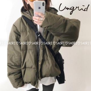 アングリッド(Ungrid)のungrid【新品タグ付】ボリュームショートダウン ★TODAYFUL(ダウンジャケット)