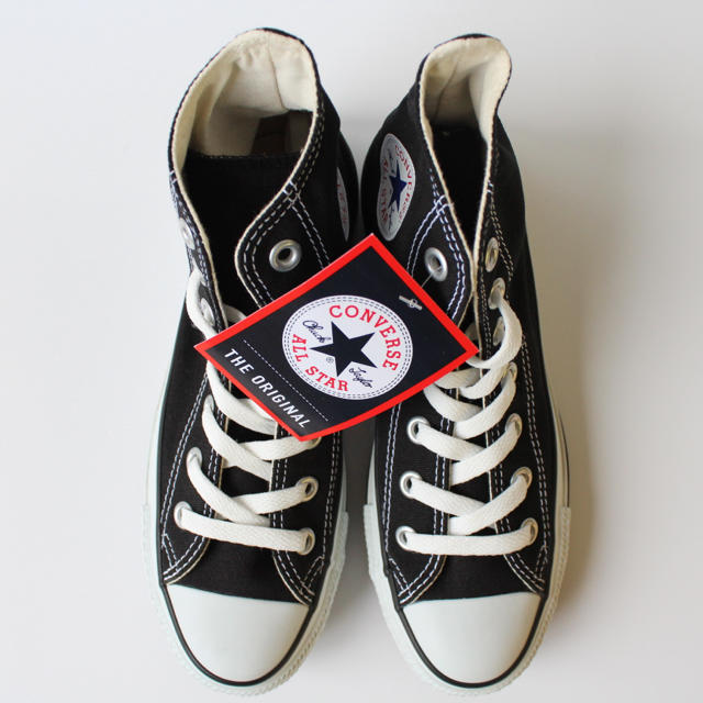 CONVERSE(コンバース)の新品　コンバース　オールスター　HI  BK ブラック　24.5cm レディースの靴/シューズ(スニーカー)の商品写真