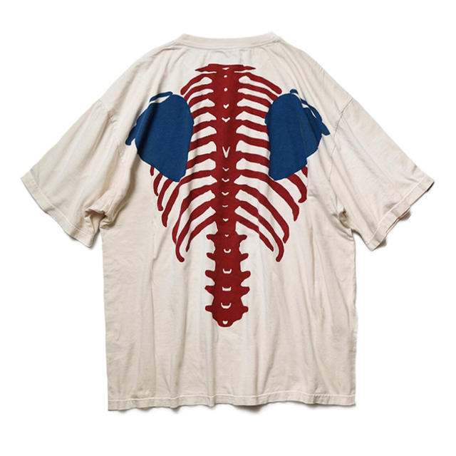 Kapital キャピタル 骨 bone tシャツ | vrealitybolivia.com