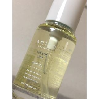 シロ(shiro)のあまね様専用 shiro ホワイトティー ヘアオイル 新品未使用 30ml 2点(オイル/美容液)