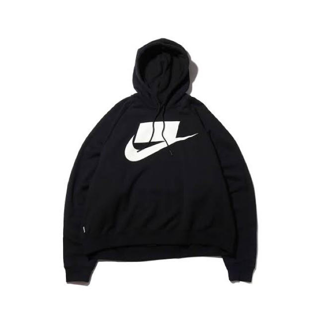 NIKE ルーズフィット パーカー hoodie ブラック サイズL