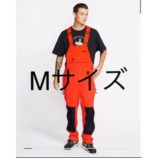 ナイキ(NIKE)のnike acg オーバーオール　赤　Mサイズ(サロペット/オーバーオール)