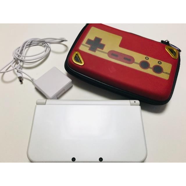 new Nintendo 3DS LL 本体（アダプター＆ケース付き） - 携帯用ゲーム