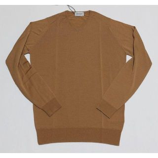 ジョンスメドレー(JOHN SMEDLEY)の新品 John Smedley ジョンスメドレー 30G Vネック　Mサイズ (ニット/セーター)