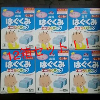 はぐくみ　エコらくパック　12箱セット　送料無料(離乳食調理器具)