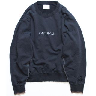 アンユーズド(UNUSED)のstein 19AW OVERSIZED REBUILD SWEAT LS 新品(スウェット)