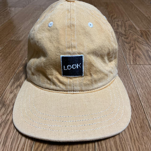 N.HOOLYWOOD(エヌハリウッド)のLQQK STUDIO×N.HOOLYWOOD cap マスタード デニム メンズの帽子(キャップ)の商品写真