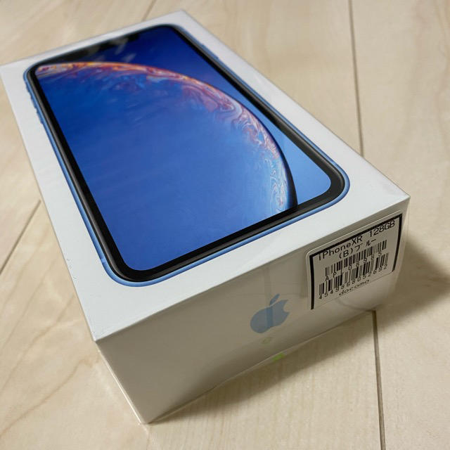 iPhoneXR Blue 128GB docomo