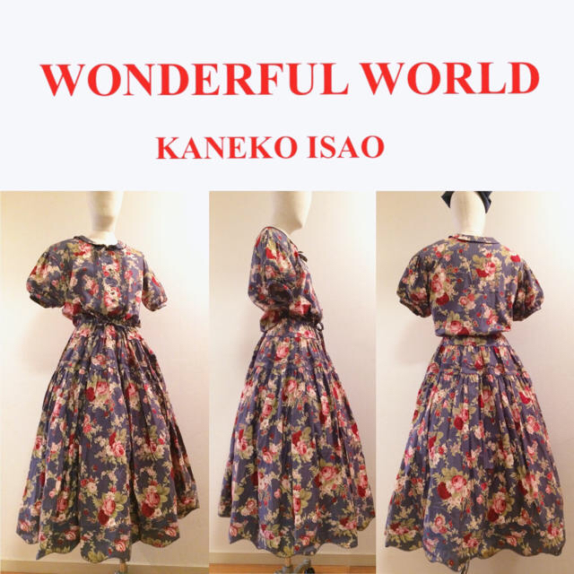 PINK HOUSE - 【WONDERFUL WORLD】♡ 花柄ワンピース+.* ピンクハウス