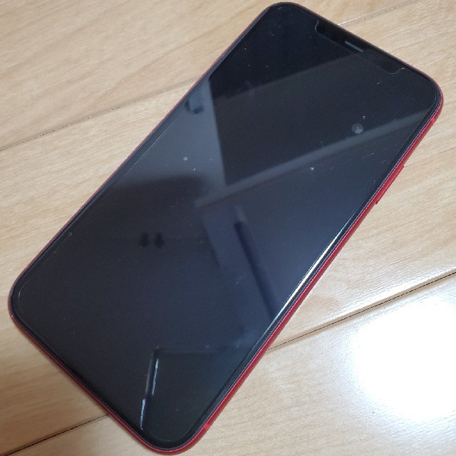 シムフリー版　iPhone11 product　red　128G