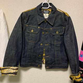 ドルチェ&ガッバーナ(DOLCE&GABBANA) レオパード Gジャン/デニム ドルチェ&ガッバーナ(DOLCE&GABBANA) レオパード Gジャン/デニム