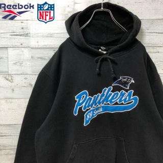 リーボック(Reebok)のリーボック×NFL☆デカロゴ 刺繍 スウェット パーカー フーディ(パーカー)