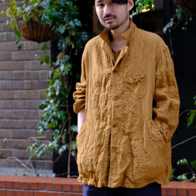 新品未使用】 The crooked Tailor リネンジャケット 新品未使用】 The crooked Tailor リネンジャケット