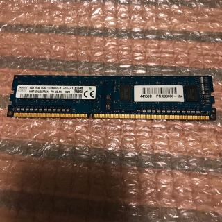 DDR3 4GBメモリー　PC-12800(PCパーツ)