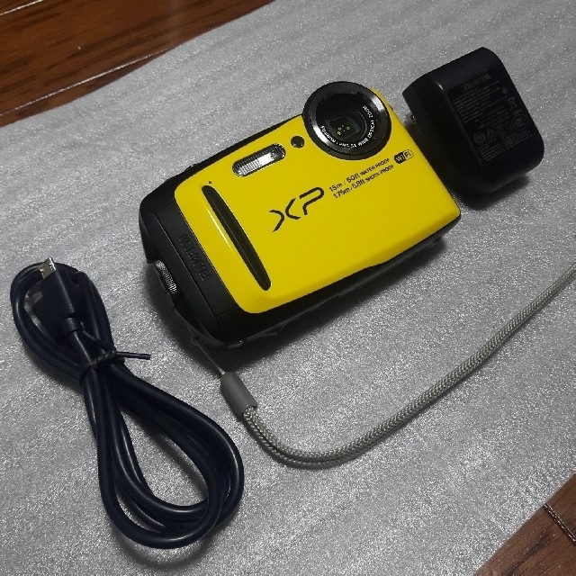 【美品】FUJIFILM Finepix XP90  イエロー