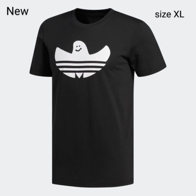 adidas(アディダス)の新品 XL adidas originals Tシャツ シュムー 黒 メンズのトップス(Tシャツ/カットソー(半袖/袖なし))の商品写真