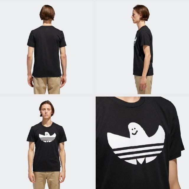 adidas(アディダス)の新品 XL adidas originals Tシャツ シュムー 黒 メンズのトップス(Tシャツ/カットソー(半袖/袖なし))の商品写真