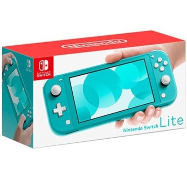 Nintendo Switch(ニンテンドースイッチ)のニンテンドースイッチライトターコイズ新品未使用 エンタメ/ホビーのゲームソフト/ゲーム機本体(携帯用ゲーム機本体)の商品写真