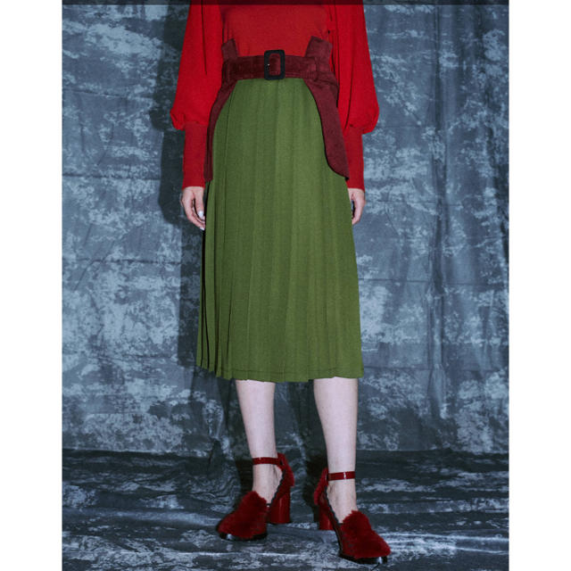 PAMEO POSE(パメオポーズ)の Gun Belt Skirt レディースのスカート(ロングスカート)の商品写真