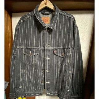 シュプリーム(Supreme)のsupreme Levi’s jacket L 18ss(Gジャン/デニムジャケット)