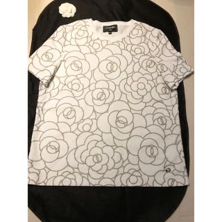 シャネル(CHANEL)のタラコネル様専用　CHANELカメリアラメプリント美品(Tシャツ(半袖/袖なし))