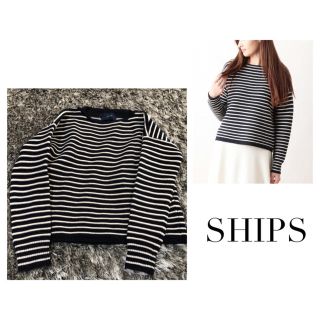 シップス(SHIPS)のSHIPS ボーダー ニットプルオーバー(ニット/セーター)