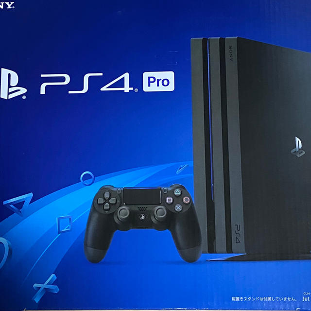 PlayStation4(プレイステーション4)のplay station 4pro ジェットブラック1TB エンタメ/ホビーのゲームソフト/ゲーム機本体(家庭用ゲーム機本体)の商品写真