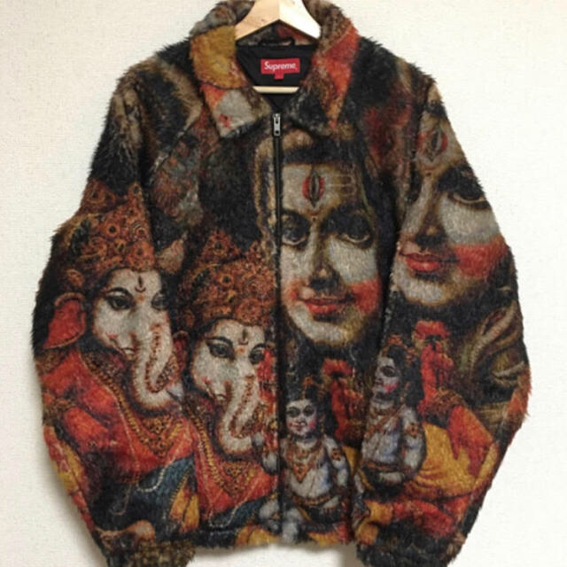 Supreme(シュプリーム)のSUPREME Ganesh Faux Fur Jacket ガネーシャ メンズのジャケット/アウター(ブルゾン)の商品写真