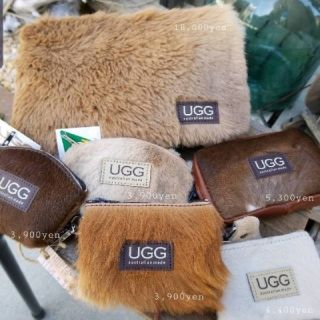 アパルトモンドゥーズィエムクラス(L'Appartement DEUXIEME CLASSE)のugg アグ　ポーチ　アクセケース　ケース　コインケース　ふわふわ　ファー　革(ポーチ)