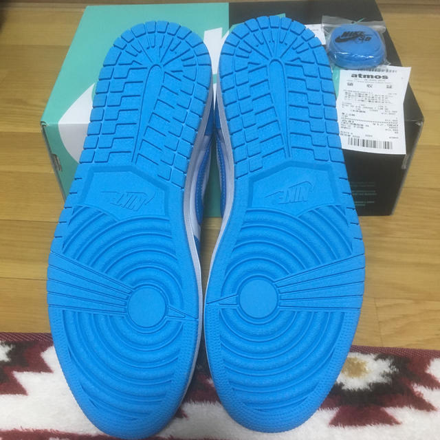 NIKE(ナイキ)の国内正規品 SB JORDAN 1 LOW UNC 28.5cm ほぼ未使用 メンズの靴/シューズ(スニーカー)の商品写真