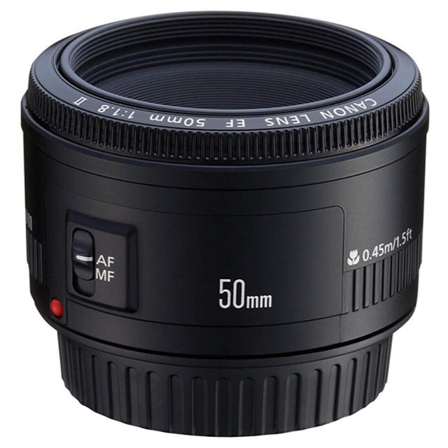 Canon - Canon 単焦点レンズ EF50mm F1.8 II フルサイズ対応の通販 by なお's shop｜キヤノンならラクマ