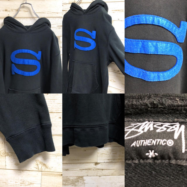 STUSSY(ステューシー)の＊ステューシー＊スウェットパーカー＊Mサイズ＊ メンズのトップス(パーカー)の商品写真