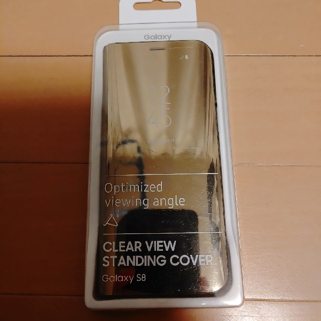 Galaxy(ギャラクシー)のサムスン　国内純正品　カバー　GalaxyS8　Clear View Cover スマホ/家電/カメラのスマホアクセサリー(Androidケース)の商品写真