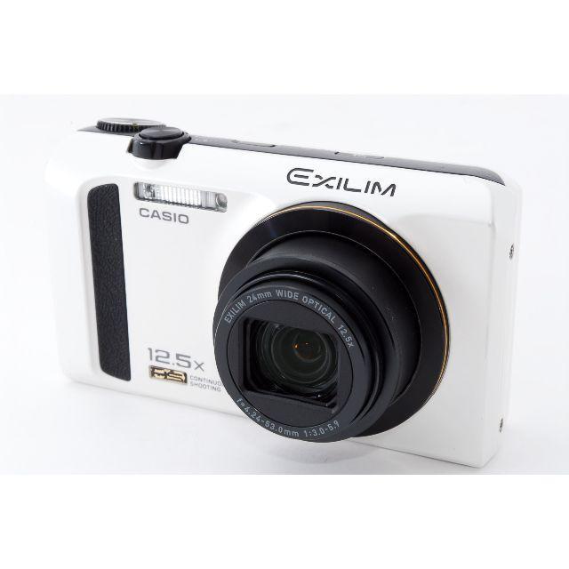 ★良上品★カシオ CASIO EXILIM EX-ZR300 ホワイトバッテリー